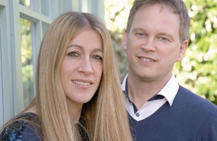 Belinda and Grant at home