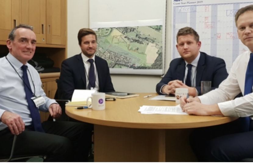 Left to Right – Mark Sesnan (Managing Director), Joseph Rham (Regional Director), Matt Perren (Head of Services), Grant