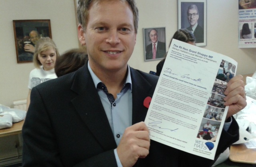 Grant and one of his letters.  