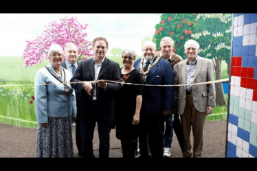 Grant Shapps and Lynne Sparks